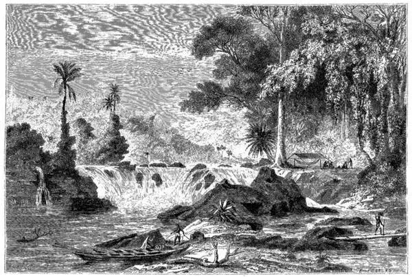 Cataracte de Weinachts Guyane anglaiseDessin de M de Bérard Du chagrin - фото 4