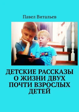 Павел Витальев Детские рассказы о жизни двух почти взрослых детей обложка книги