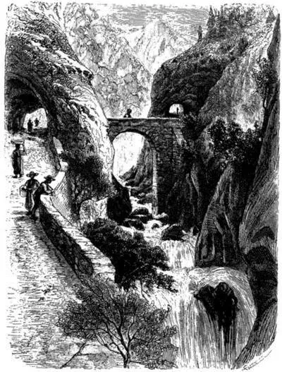Les Grands GouletsDessin de Karl Girardet daprès M A Muston Mme Belot - фото 3