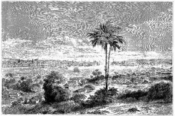 Vue générale de la Havane capitale de CubaDessin de Lancelot Coolies - фото 4