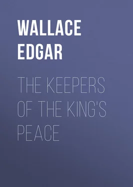 Edgar Wallace The Keepers of the King's Peace обложка книги