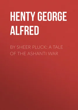 George Henty By Sheer Pluck: A Tale of the Ashanti War обложка книги