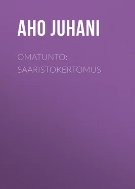 Juhani Aho Omatunto: Saaristokertomus обложка книги