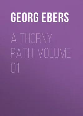 Georg Ebers A Thorny Path. Volume 01 обложка книги