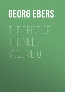 Georg Ebers The Bride of the Nile. Volume 01 обложка книги
