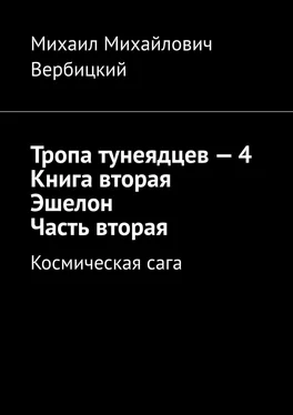 Михаил Вербицкий Тропа тунеядцев – 4. Книга вторая. Эшелон. Часть вторая. Космическая сага обложка книги