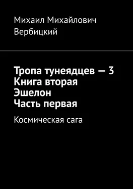 Михаил Вербицкий Тропа тунеядцев – 3. Книга вторая. Эшелон. Часть первая. Космическая сага обложка книги