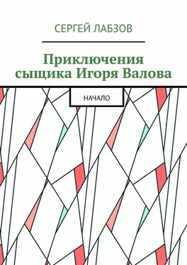 Сергей Лабзов Приключения сыщика Игоря Валова. Начало обложка книги