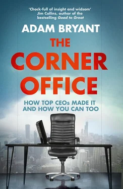 Adam Bryant The Corner Office обложка книги