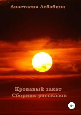 Анастасия Лебабина Кровавый закат. Сборник рассказов обложка книги