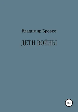 Владимир Бровко Дети войны обложка книги