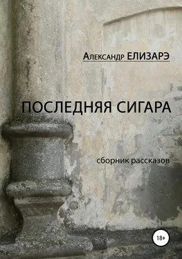 Александр Елизарэ Последняя сигара. Сборник рассказов обложка книги