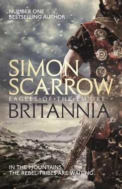 Simon Scarrow Britannia обложка книги