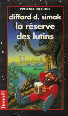 Clifford Simak La réserve des lutins обложка книги