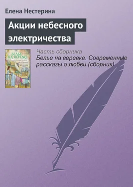 Елена Нестерина Акции небесного электричества обложка книги