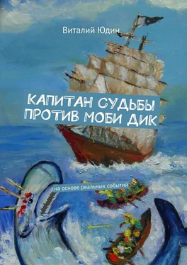 Виталий Юдин Капитан судьбы против Моби Дик. На основе реальных событий обложка книги