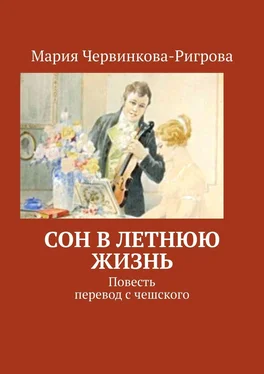 Мария Червинкова-Ригрова Сон в летнюю жизнь. Повесть. Перевод с чешского обложка книги