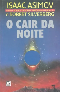 Isaac Asimov O Cair da Noite обложка книги