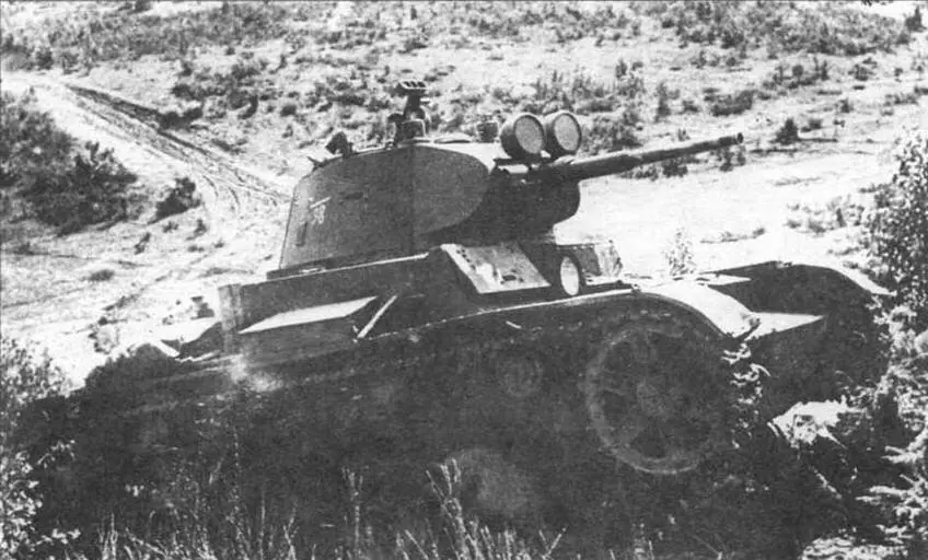 Танк Т26 обр 1938 г на тактических занятиях 1939 г Т26 обр 1938 г - фото 30