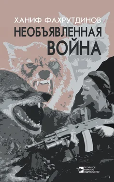 Ханиф Фахрутдинов Необъявленная война обложка книги