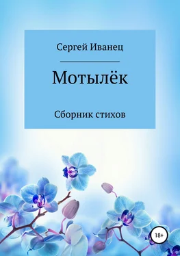 Сергей Иванец Мотылёк (сборник стихов) обложка книги