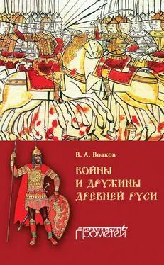 Владимир Волков Войны и дружины древней Руси обложка книги