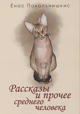 Ёнас Пакальнишкис Рассказы и прочее среднего человека (сборник) обложка книги