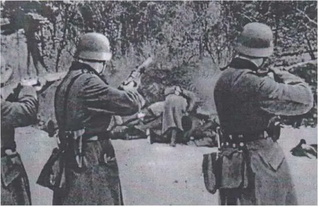 Казнь немцами польских граждан 18 декабря 1939 года у польского города Бохня - фото 30