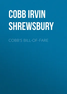 Irvin Cobb Cobb's Bill-of-Fare обложка книги