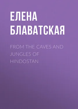 Елена Блаватская From the Caves and Jungles of Hindostan обложка книги