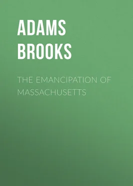 Brooks Adams The Emancipation of Massachusetts обложка книги