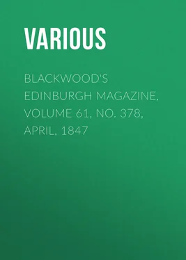 Various Blackwood's Edinburgh Magazine, Volume 61, No. 378, April, 1847 обложка книги