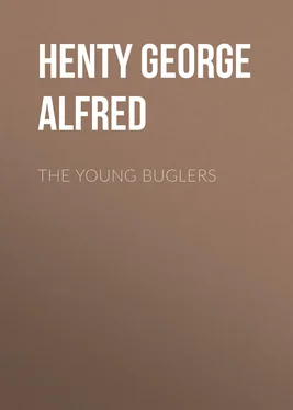 George Henty The Young Buglers обложка книги