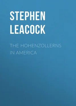 Stephen Leacock The Hohenzollerns in America обложка книги