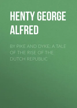 George Henty By Pike and Dyke: a Tale of the Rise of the Dutch Republic обложка книги
