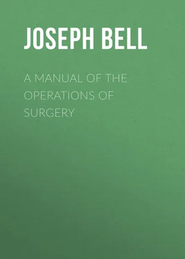 Joseph Bell A Manual of the Operations of Surgery обложка книги