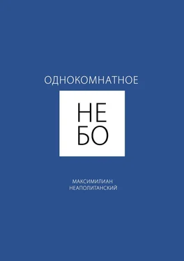 Максимилиан Неаполитанский Однокомнатное небо обложка книги