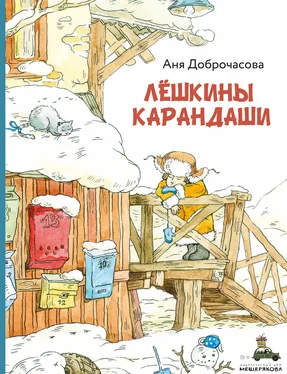 Аня Доброчасова Лешкины карандаши обложка книги