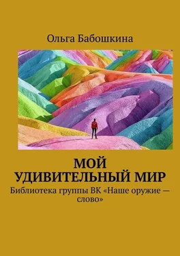 Ольга Бабошкина Мой удивительный мир. Библиотека группы ВК «Наше оружие – слово» обложка книги