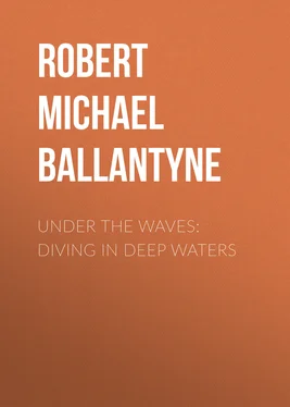 Robert Michael Ballantyne Under the Waves: Diving in Deep Waters обложка книги