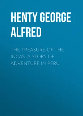 George Henty The Treasure of the Incas: A Story of Adventure in Peru обложка книги