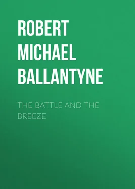 Robert Michael Ballantyne The Battle and the Breeze обложка книги