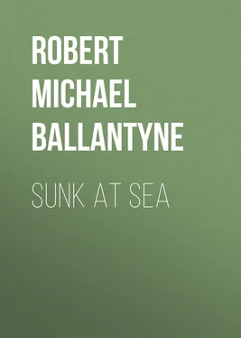 Robert Michael Ballantyne Sunk at Sea обложка книги