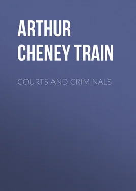 Arthur Train Courts and Criminals обложка книги