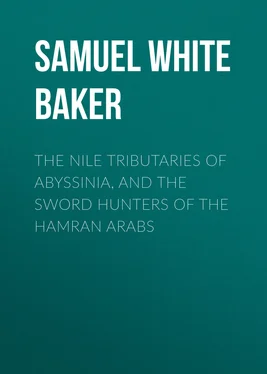 Samuel White Baker The Nile Tributaries of Abyssinia, and the Sword Hunters of the Hamran Arabs обложка книги