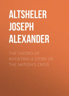 Joseph Altsheler The Sword of Antietam: A Story of the Nation's Crisis обложка книги