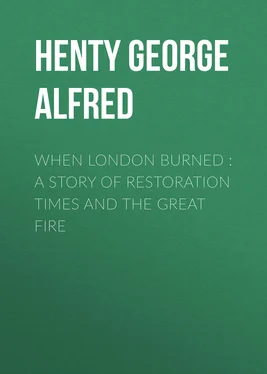 George Henty When London Burned : a Story of Restoration Times and the Great Fire обложка книги