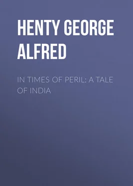 George Henty In Times of Peril: A Tale of India обложка книги