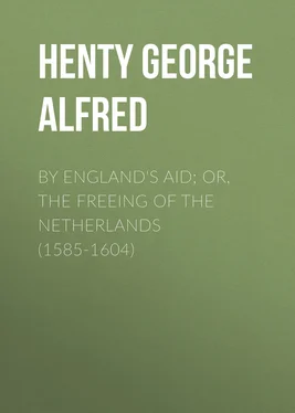 George Henty By England's Aid; or, the Freeing of the Netherlands (1585-1604) обложка книги