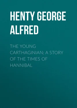 George Henty The Young Carthaginian: A Story of The Times of Hannibal обложка книги